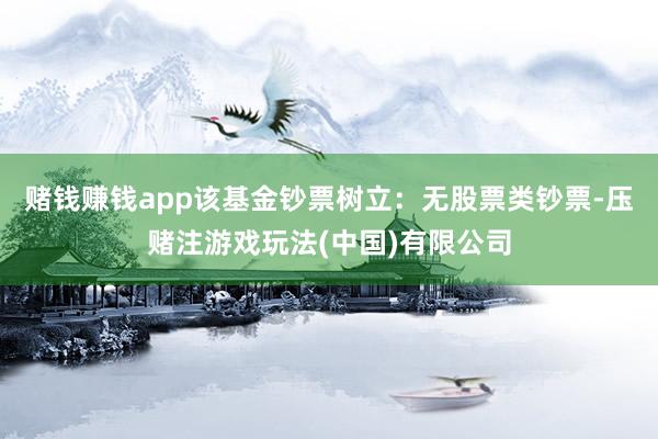 赌钱赚钱app该基金钞票树立：无股票类钞票-压赌注游戏玩法(中国)有限公司
