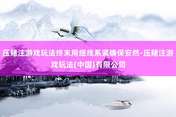 压赌注游戏玩法终末用细线系紧确保安然-压赌注游戏玩法(中国)有限公司