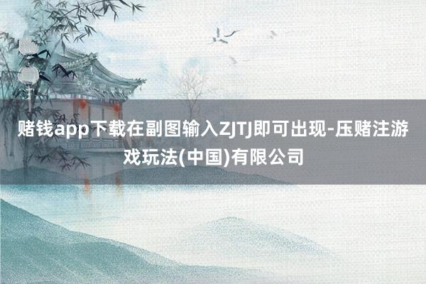 赌钱app下载在副图输入ZJTJ即可出现-压赌注游戏玩法(中国)有限公司